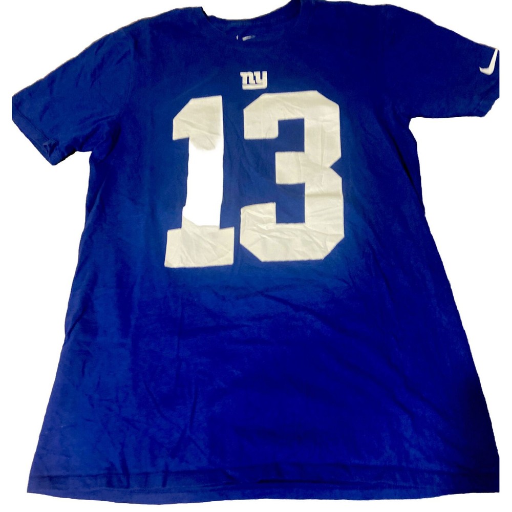 Men’s New York Giants Nike T-Shirt Size Small S #13 OBJ Odell Beckham Jr.